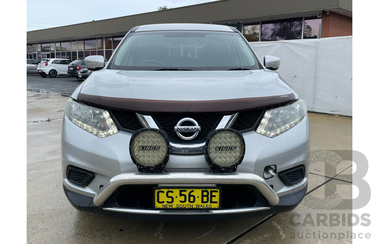 09/14 Nissan X-Trail TS (FWD) FWD T32 4D Wagon Silver 1.6L