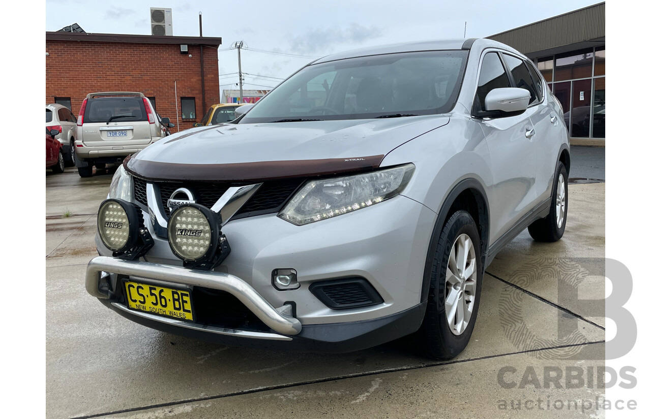 09/14 Nissan X-Trail TS (FWD) FWD T32 4D Wagon Silver 1.6L