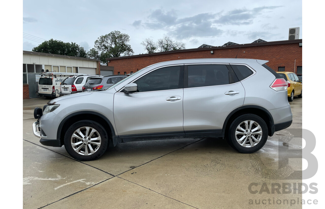 09/14 Nissan X-Trail TS (FWD) FWD T32 4D Wagon Silver 1.6L