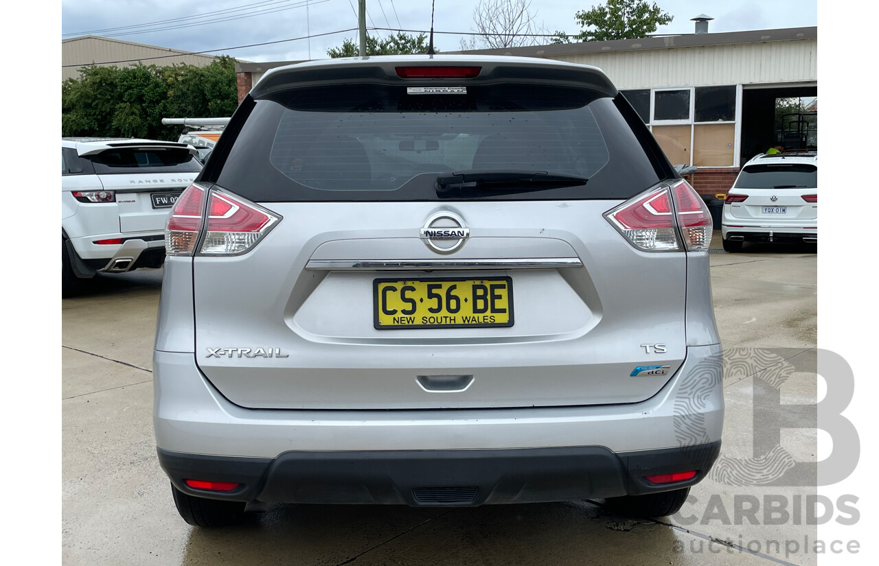 09/14 Nissan X-Trail TS (FWD) FWD T32 4D Wagon Silver 1.6L