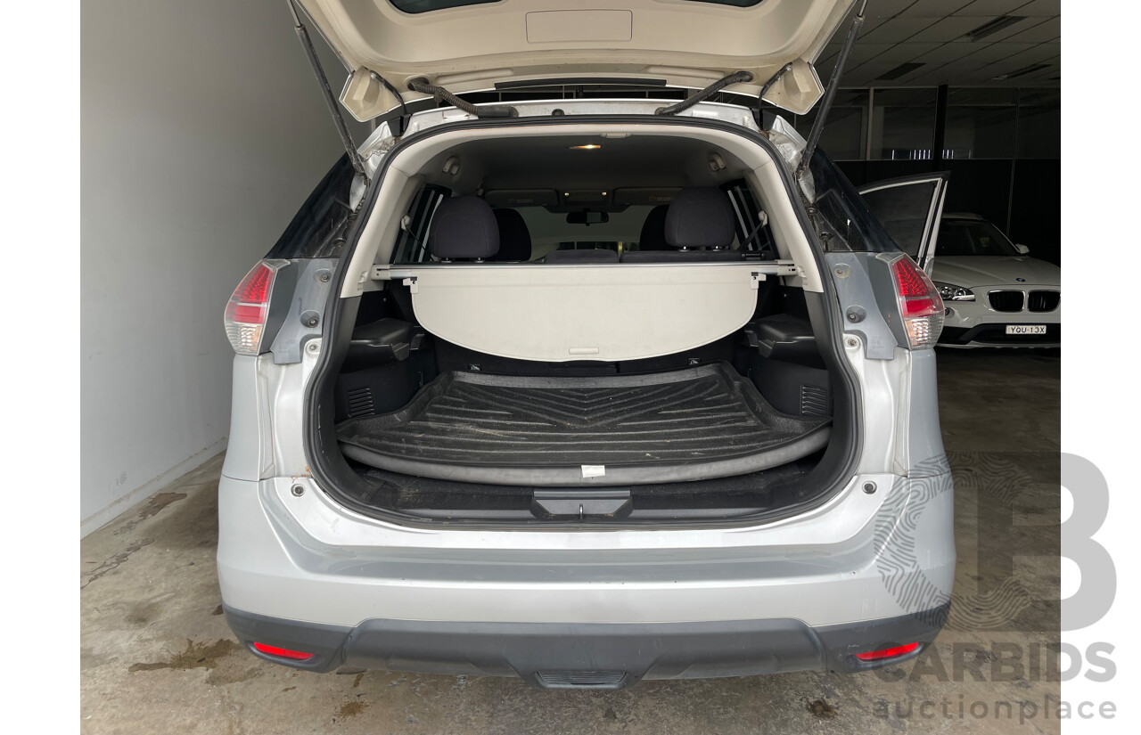 09/14 Nissan X-Trail TS (FWD) FWD T32 4D Wagon Silver 1.6L