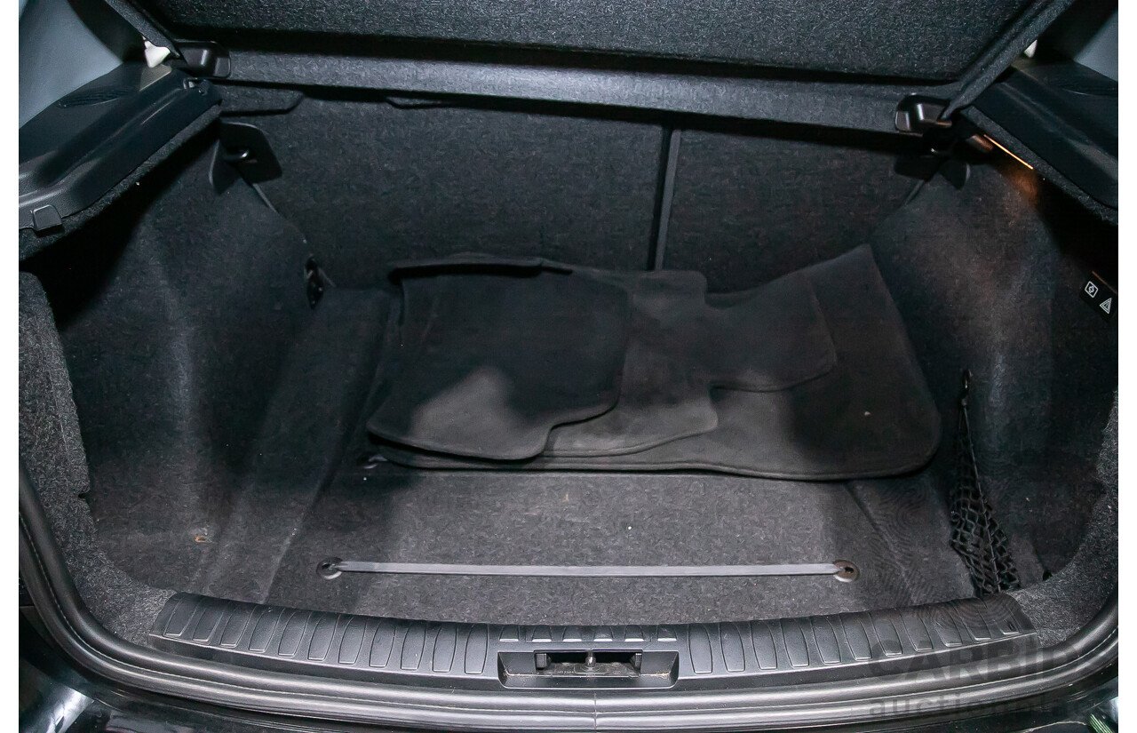 6/2010 BMW 118i E87 MY10 5d Hatchback Black 2.0L