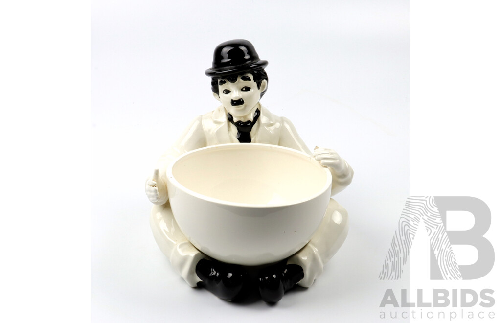 Vintage Charlie Chaplin-Form Bowl