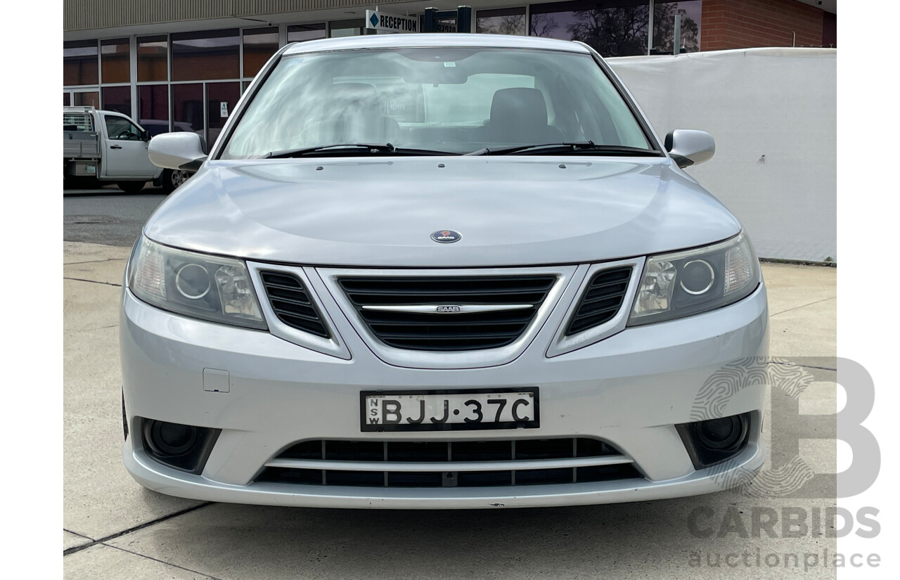 03/09 Saab 9-3 LINEAR 2.0t FWD MY08 4D Sedan Silver 2.0L