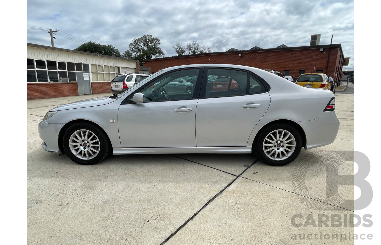 03/09 Saab 9-3 LINEAR 2.0t FWD MY08 4D Sedan Silver 2.0L