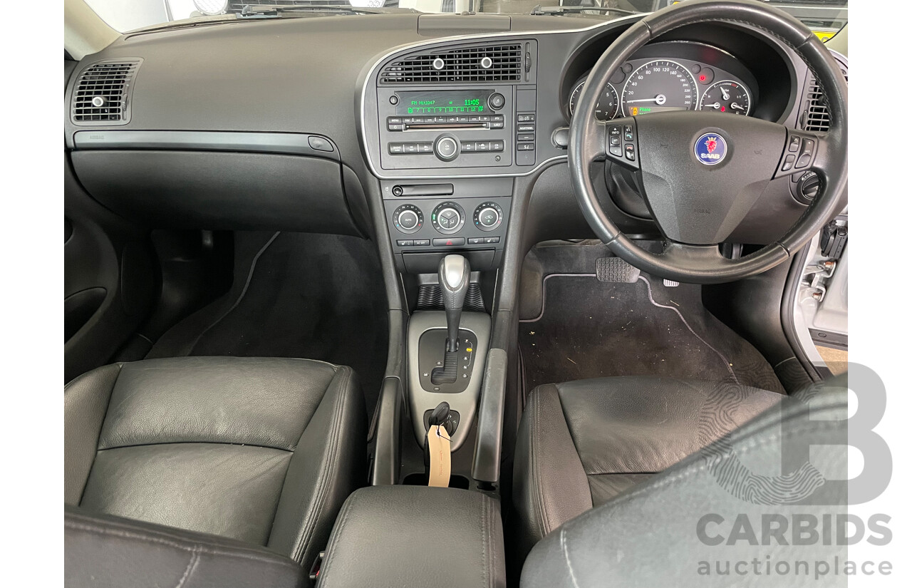 03/09 Saab 9-3 LINEAR 2.0t FWD MY08 4D Sedan Silver 2.0L