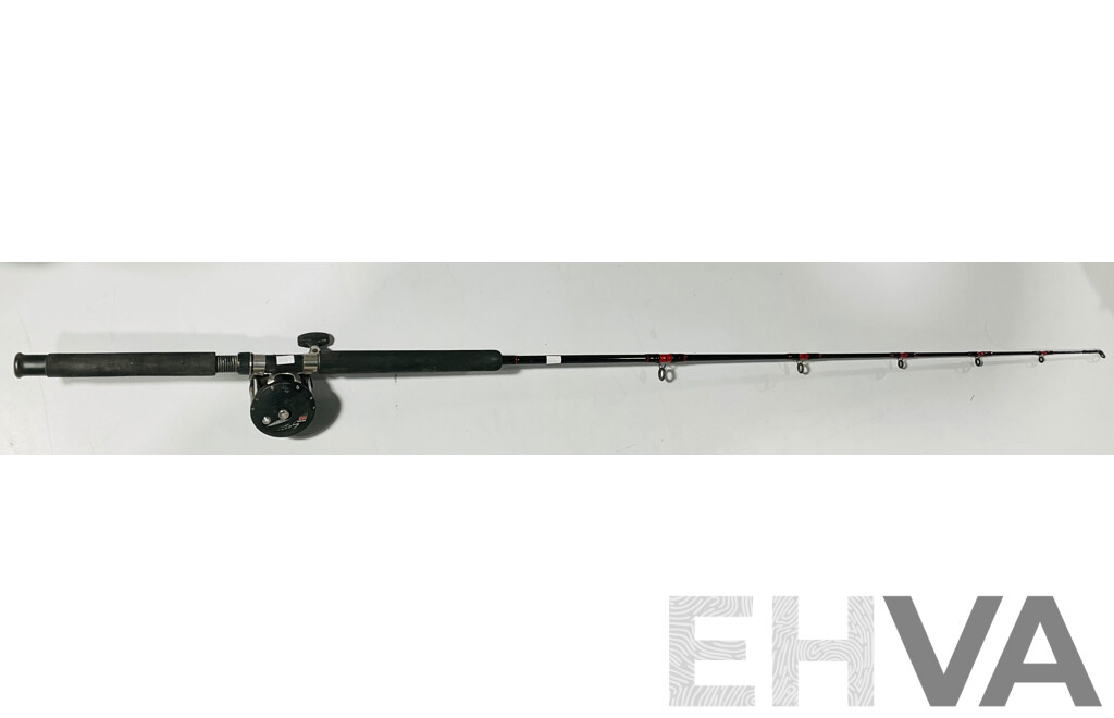 Vintage Seaboy Penn 185 Fishing Rod and Reel