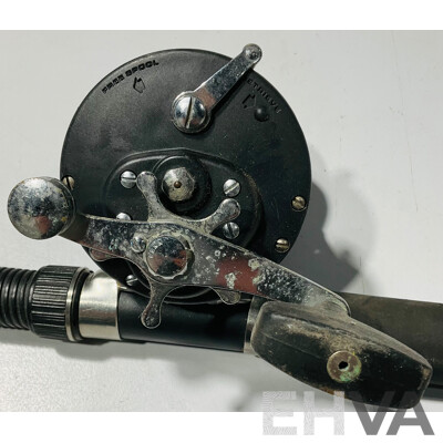 Vintage Seaboy Penn 185 Fishing Rod and Reel