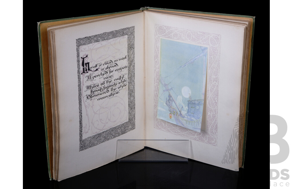 The Rime of the Ancient Mariner, Samuel Taylor Coleridge, Illustrated by Willie Pogany, George Harrup & Co, London, Embossed Hardcover