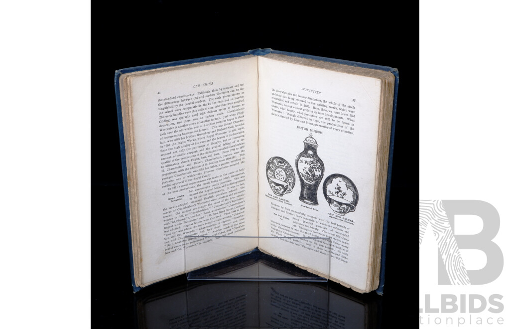 The ABC of Collecting Old English China, J F Blacker, 1908, The London Opinion Curio Club, Hardcover