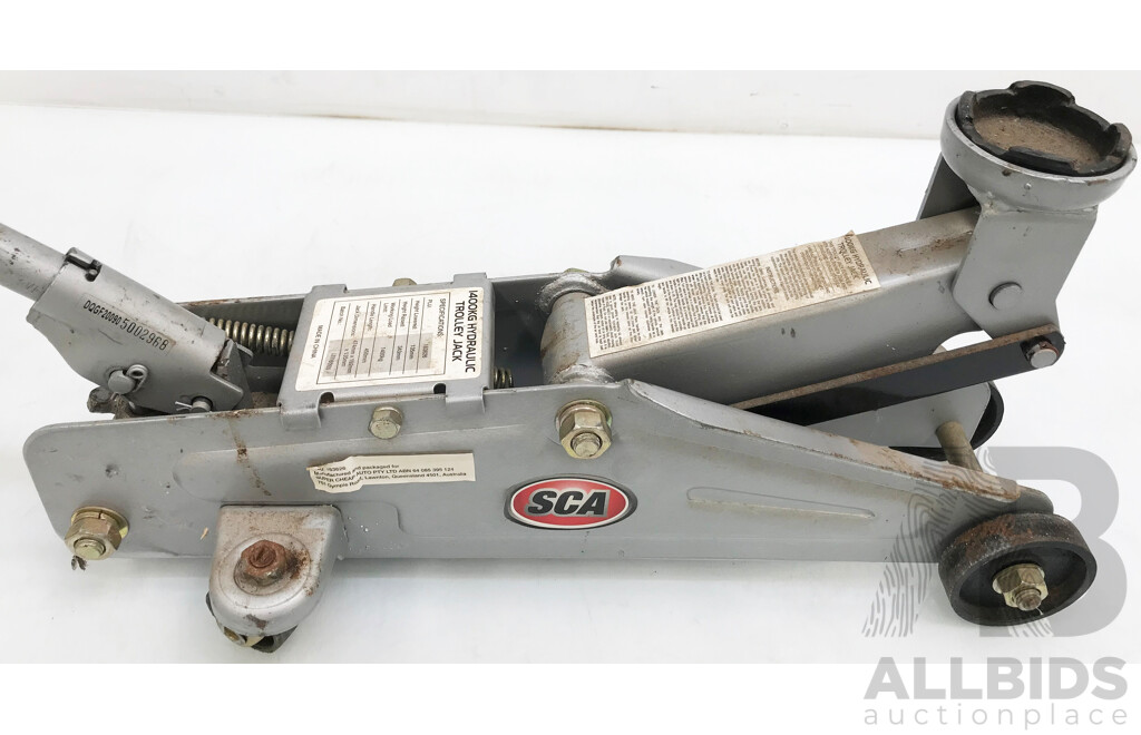 SCA 1400KG Hydraulic Trolley Jack