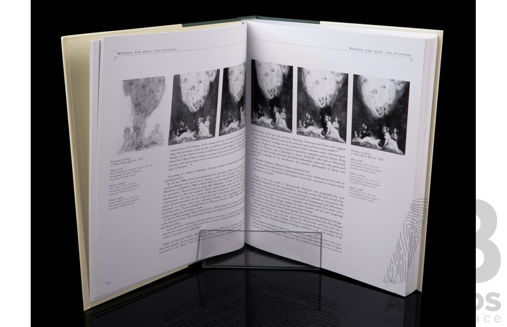 Norman Lindsay Etchings Catalogue Raisonne, Lin Bloomfield, Odana Editions, Bungendore, 2006, Hardcover