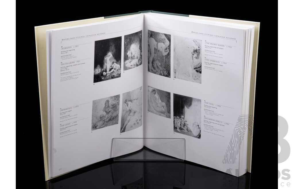 Norman Lindsay Etchings Catalogue Raisonne, Lin Bloomfield, Odana Editions, Bungendore, 2006, Hardcover