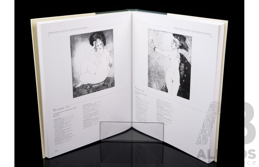 Norman Lindsay Etchings Catalogue Raisonne, Lin Bloomfield, Odana Editions, Bungendore, 2006, Hardcover