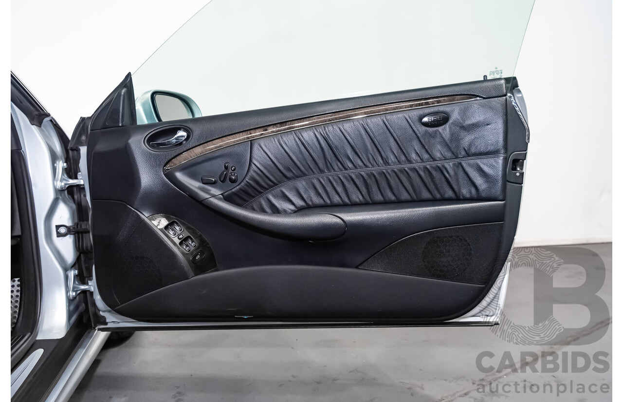 5/2008 Mercedes Benz CLK 280 Avantgarde AMG Pack C209 MY08 2d Coupe Iridium Silver Metallic V6 3.0L