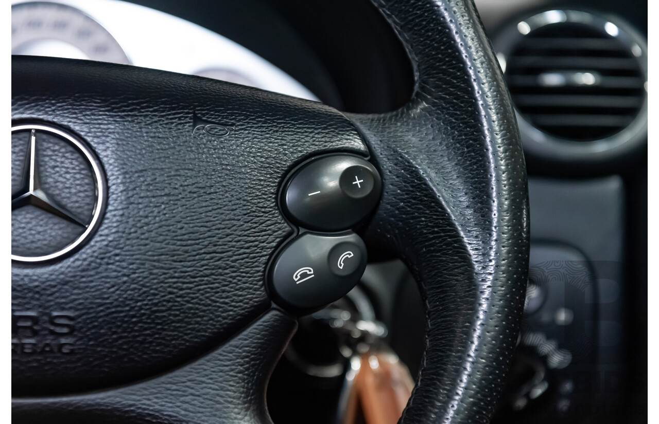 5/2008 Mercedes Benz CLK 280 Avantgarde AMG Pack C209 MY08 2d Coupe Iridium Silver Metallic V6 3.0L