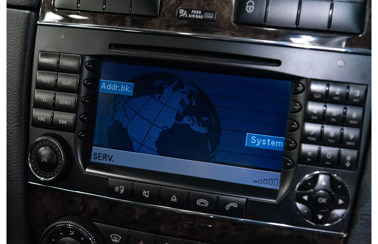 5/2008 Mercedes Benz CLK 280 Avantgarde AMG Pack C209 MY08 2d Coupe Iridium Silver Metallic V6 3.0L