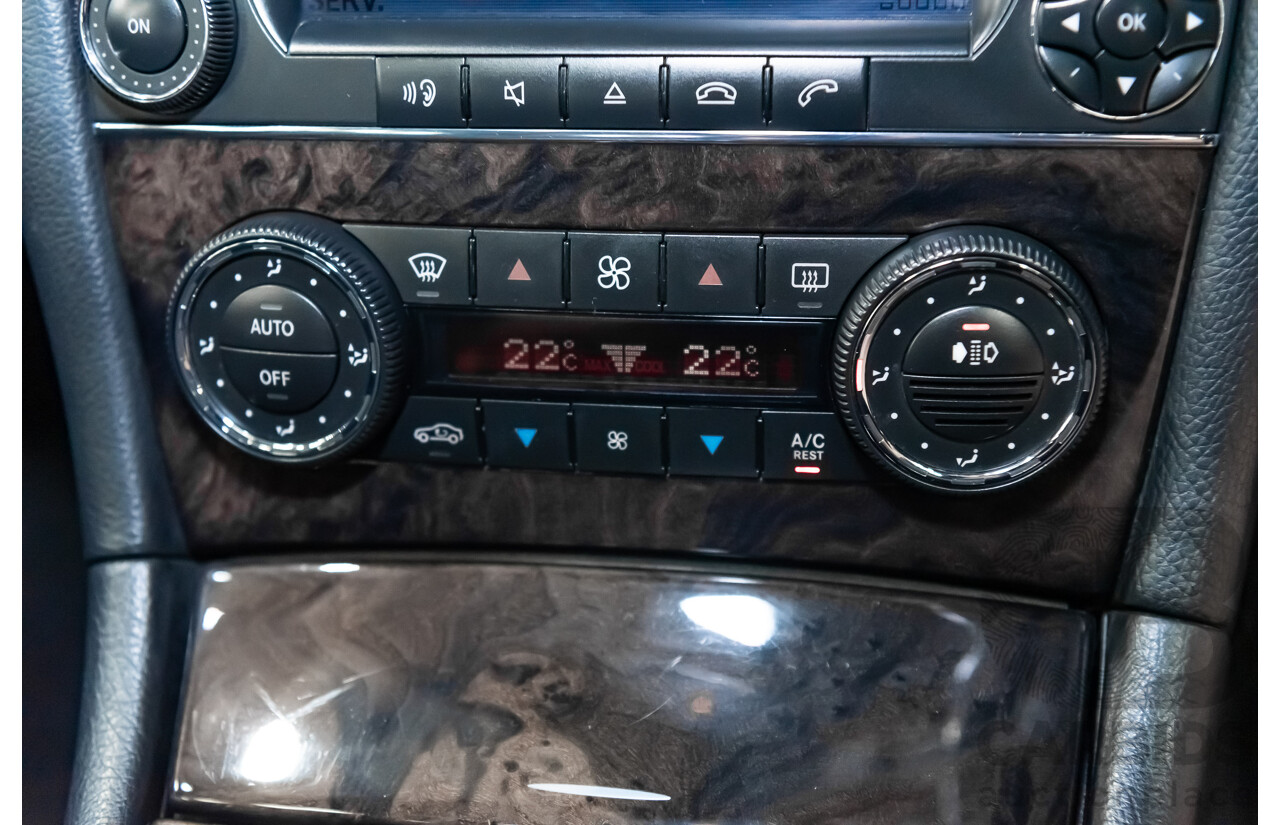 5/2008 Mercedes Benz CLK 280 Avantgarde AMG Pack C209 MY08 2d Coupe Iridium Silver Metallic V6 3.0L