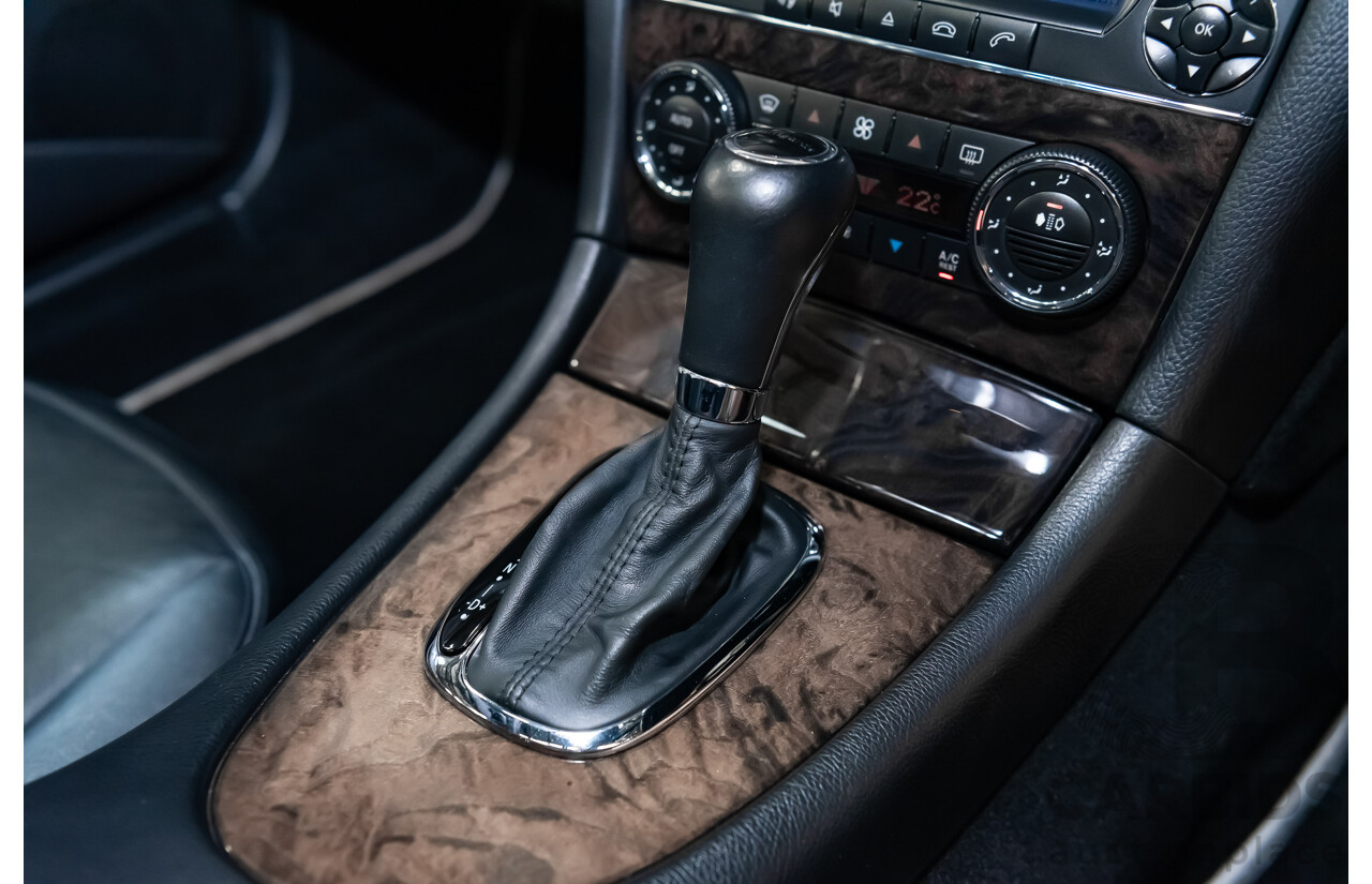 5/2008 Mercedes Benz CLK 280 Avantgarde AMG Pack C209 MY08 2d Coupe Iridium Silver Metallic V6 3.0L