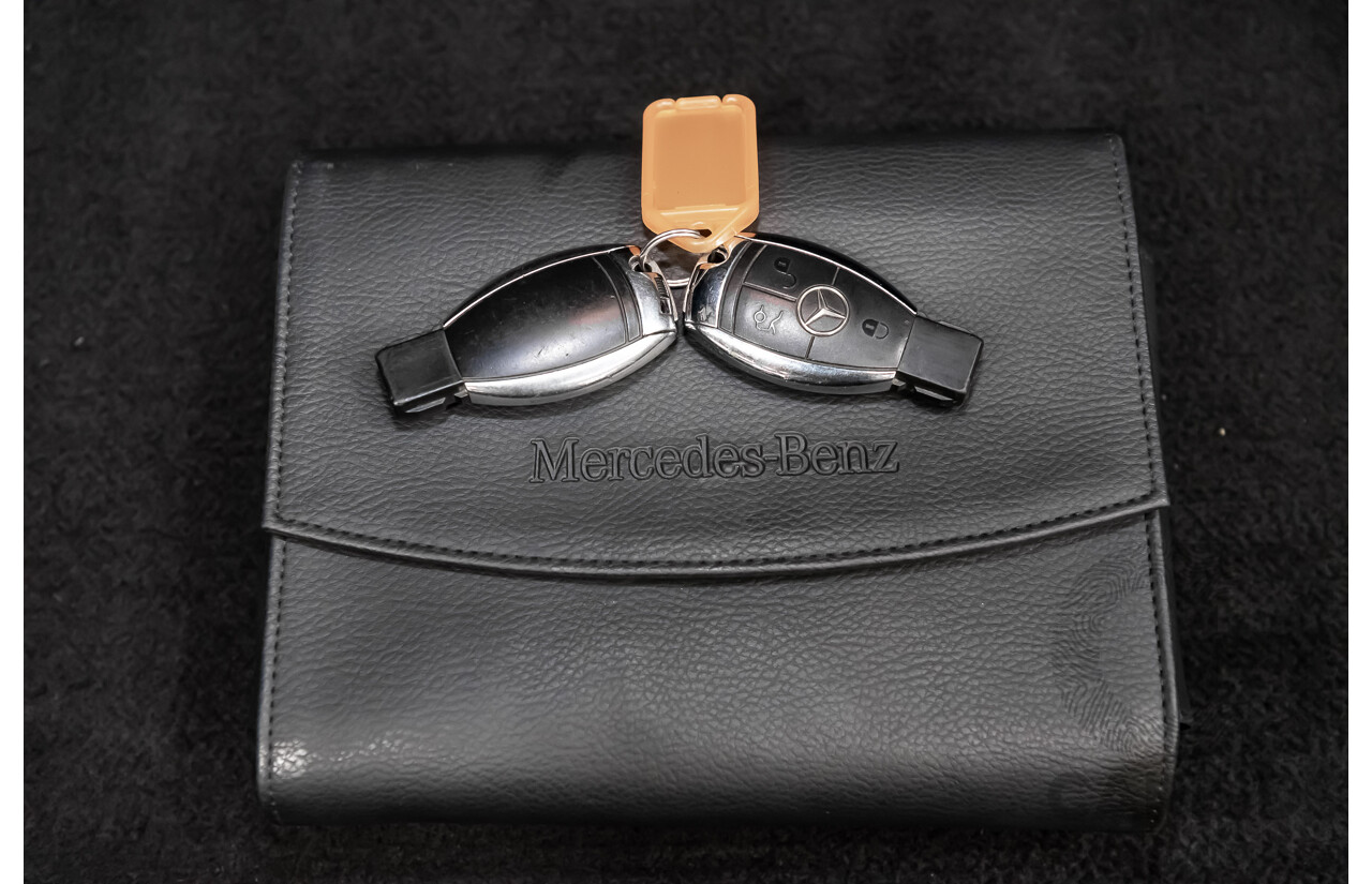 5/2008 Mercedes Benz CLK 280 Avantgarde AMG Pack C209 MY08 2d Coupe Iridium Silver Metallic V6 3.0L