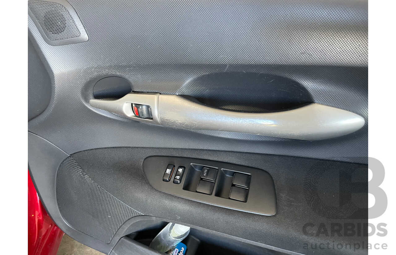 02/11 Toyota Corolla ASCENT FWD ZRE152R MY11 5D Hatchback Red 1.8L