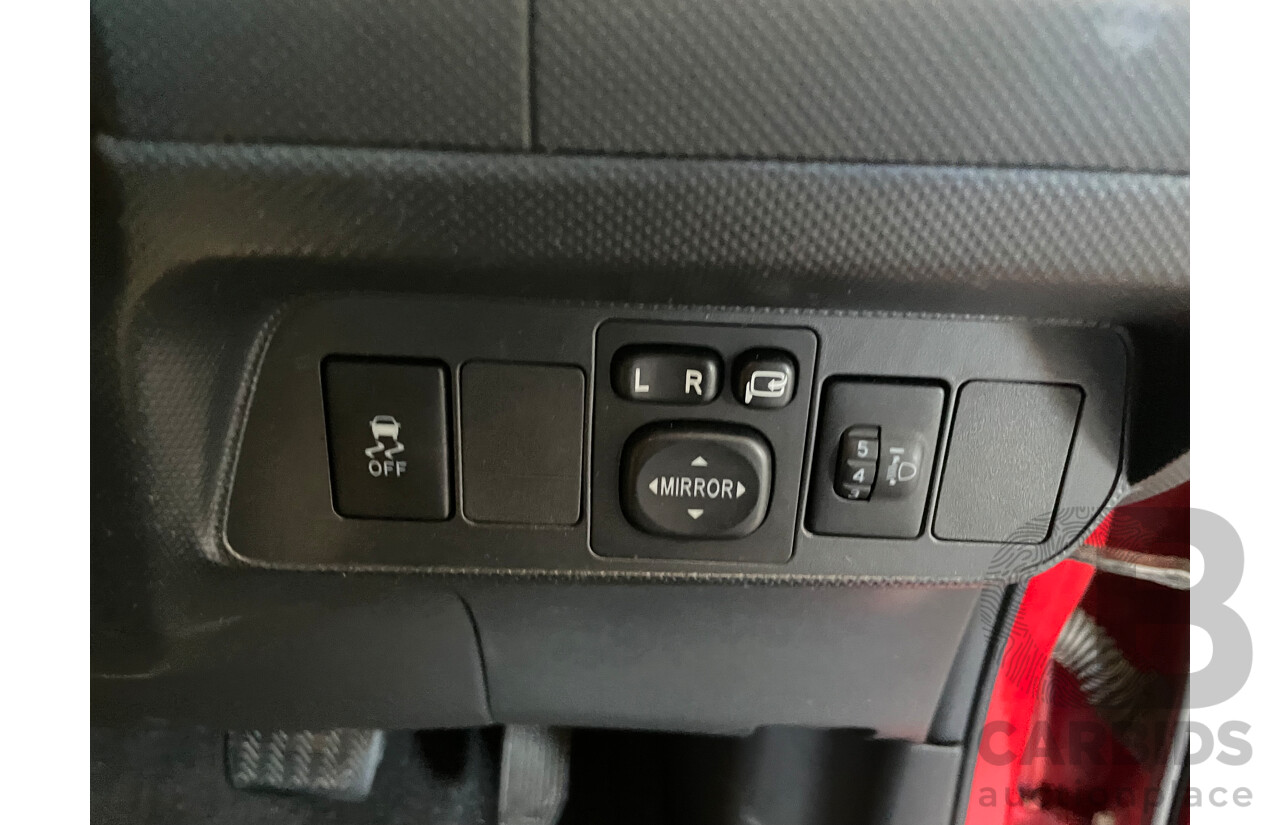 02/11 Toyota Corolla ASCENT FWD ZRE152R MY11 5D Hatchback Red 1.8L