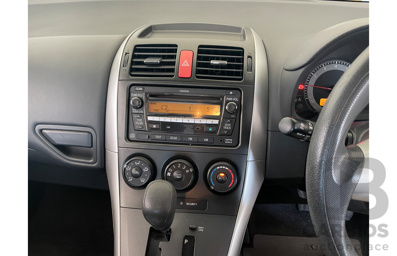 02/11 Toyota Corolla ASCENT FWD ZRE152R MY11 5D Hatchback Red 1.8L