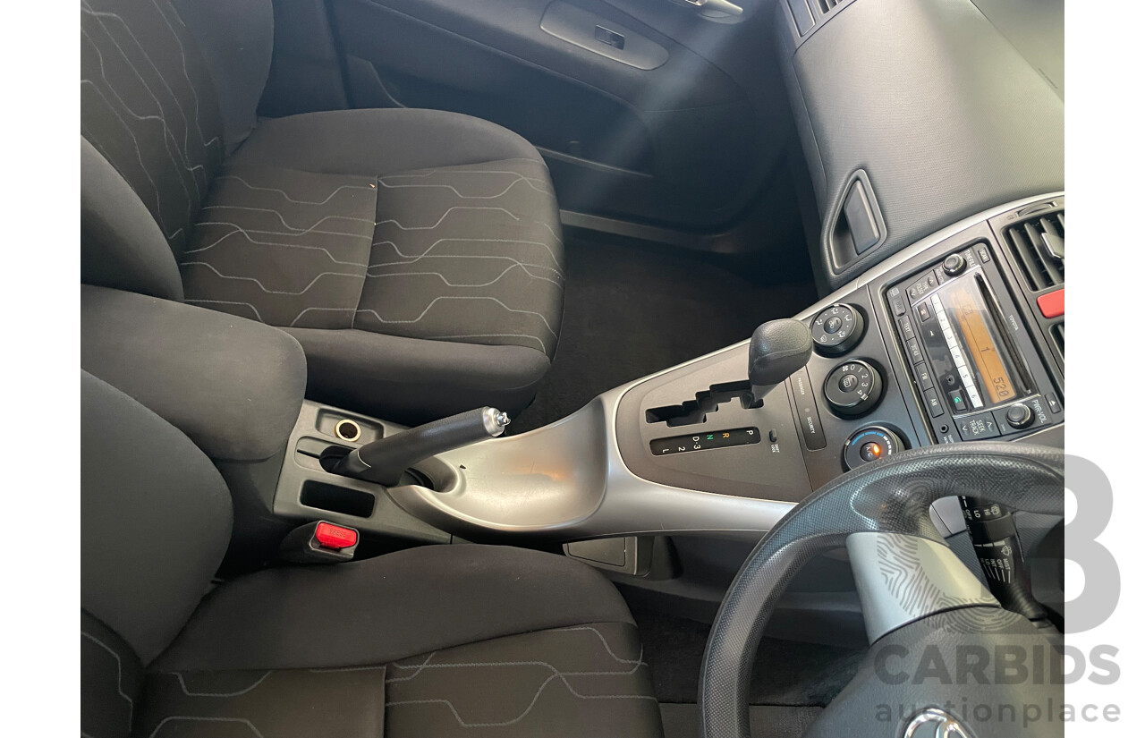 02/11 Toyota Corolla ASCENT FWD ZRE152R MY11 5D Hatchback Red 1.8L