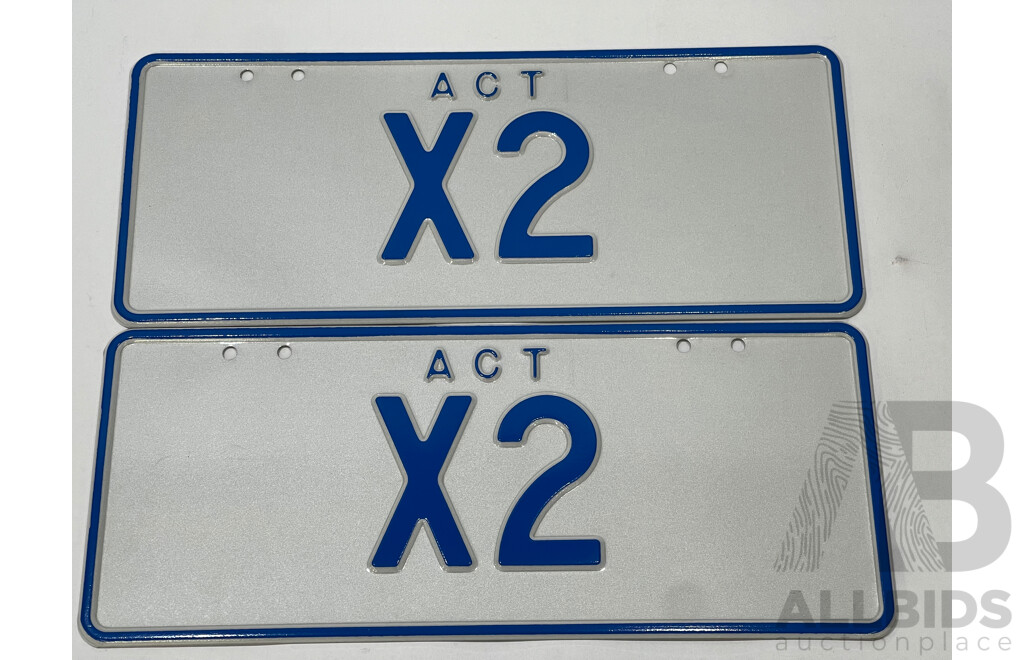 ACT Two Character Alpha Numeric - Lot 1521975 | CARBIDS