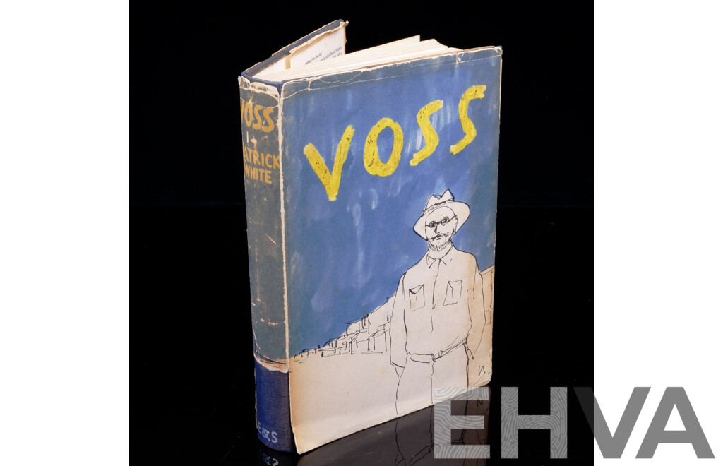 Rare Book, First Edition, Voss, Patrick White, Eyre & Spotiswood, 1957 Hardcover with Dust Jacket