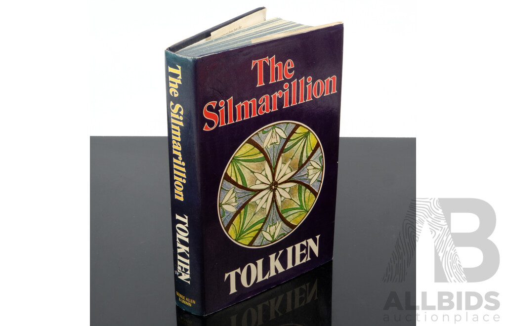 The Silmarillion, J R R Tolkien, First Edition Second Impression, 1977, Hardcover with Dust Jacket