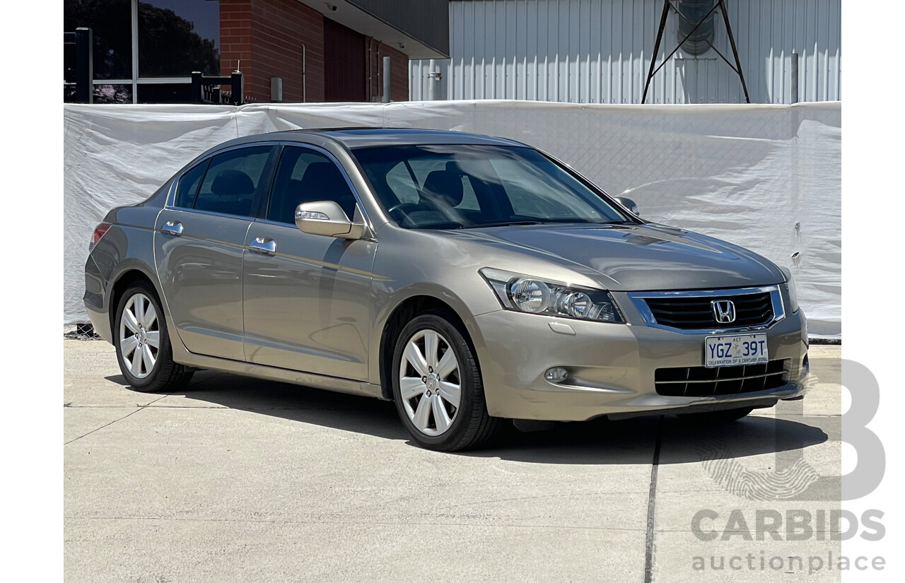 03/11 Honda Accord V6 FWD 50 4D Sedan Beige 3.5L