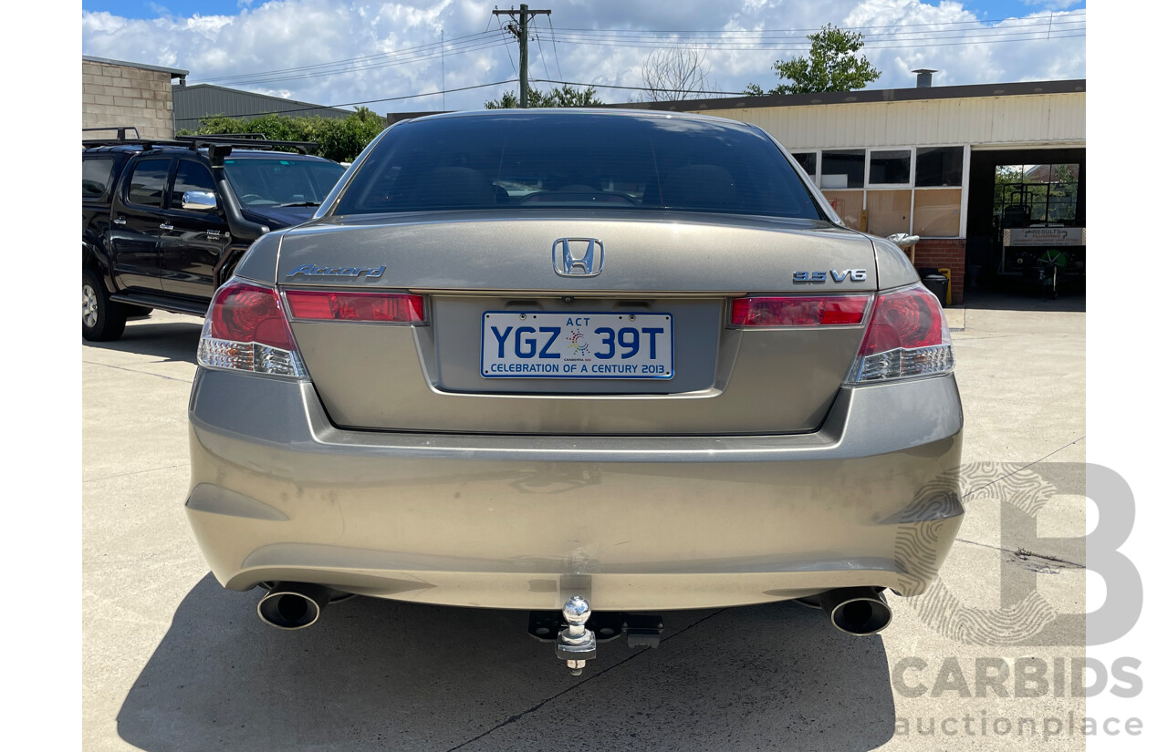 03/11 Honda Accord V6 FWD 50 4D Sedan Beige 3.5L