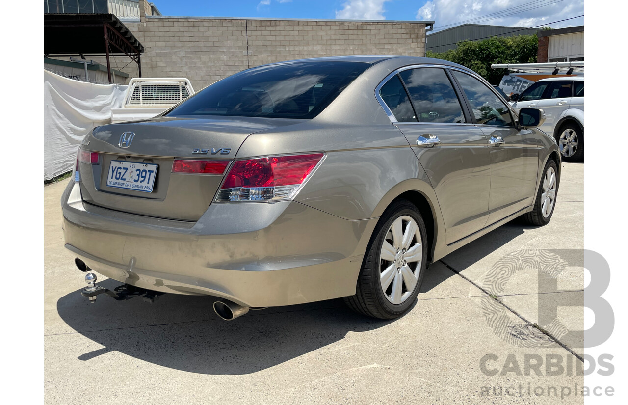 03/11 Honda Accord V6 FWD 50 4D Sedan Beige 3.5L