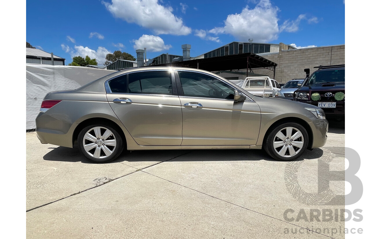 03/11 Honda Accord V6 FWD 50 4D Sedan Beige 3.5L