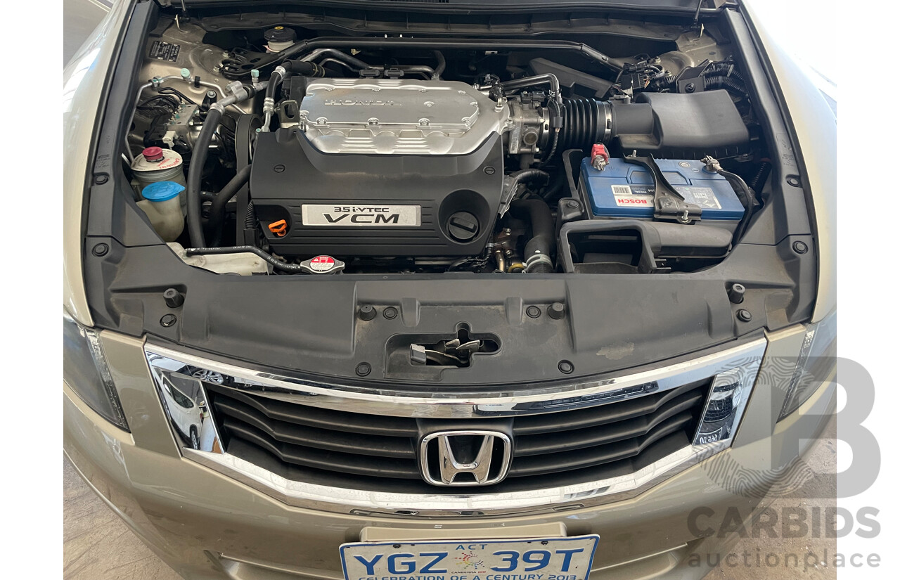 03/11 Honda Accord V6 FWD 50 4D Sedan Beige 3.5L