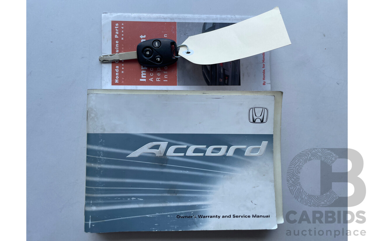 03/11 Honda Accord V6 FWD 50 4D Sedan Beige 3.5L