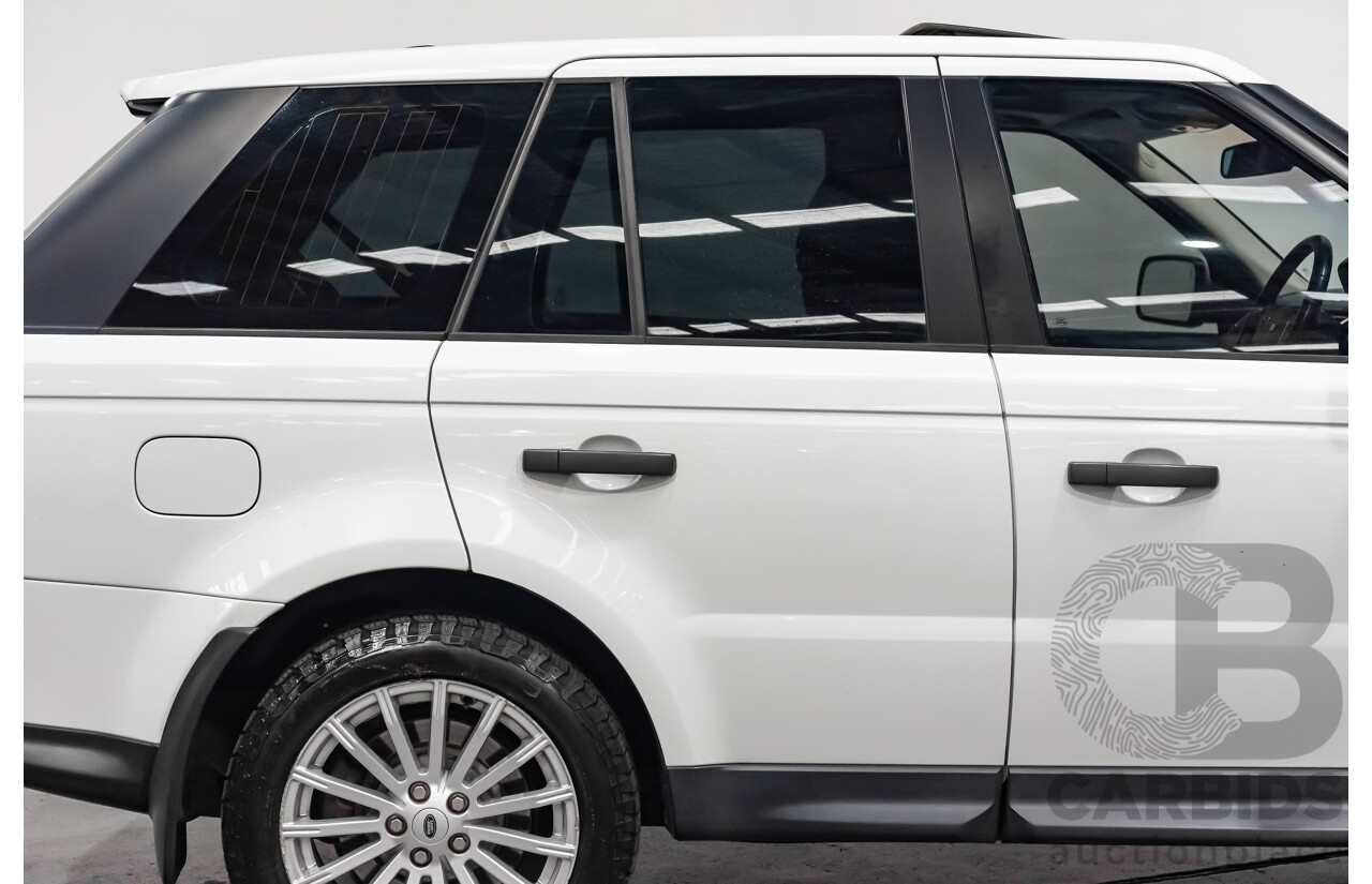 04/2011 Land Rover Range Rover Sport 3.0 TDV6 (4x4) MY10 White 4d Wagon Turbo Diesel 3.0L
