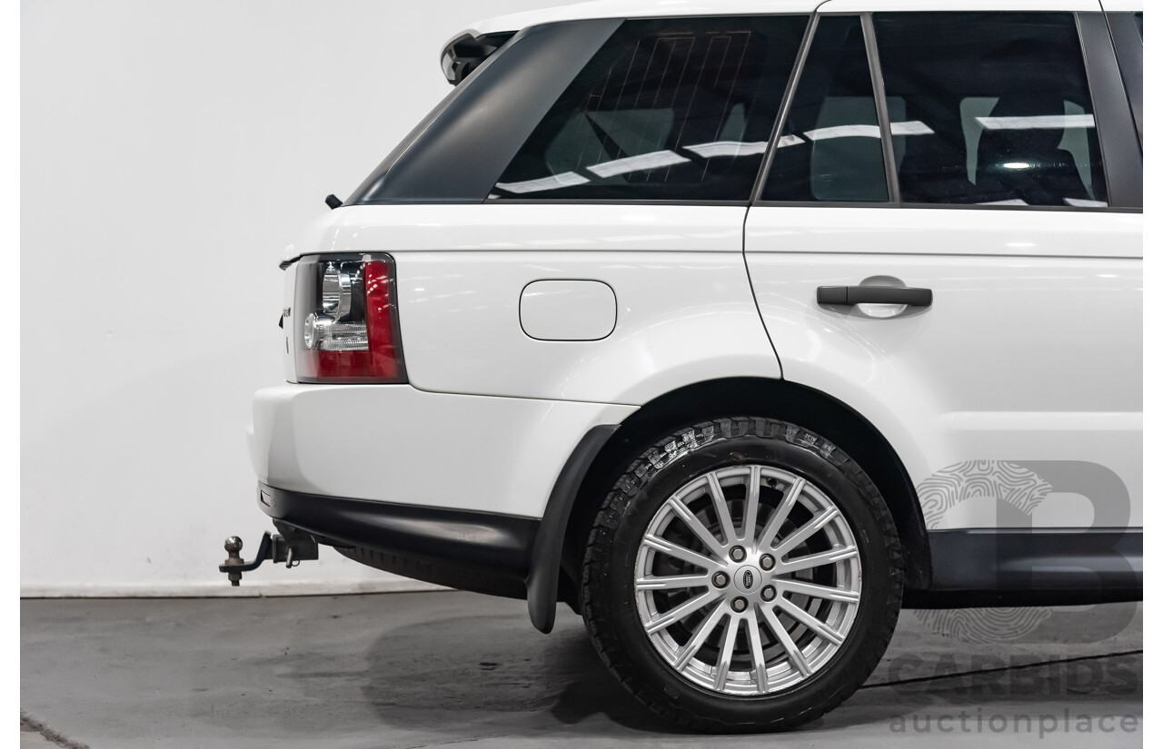 04/2011 Land Rover Range Rover Sport 3.0 TDV6 (4x4) MY10 White 4d Wagon Turbo Diesel 3.0L