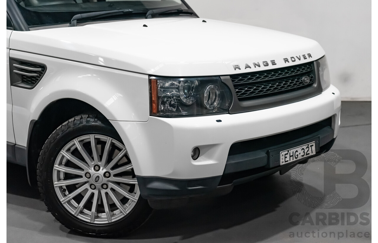 04/2011 Land Rover Range Rover Sport 3.0 TDV6 (4x4) MY10 White 4d Wagon Turbo Diesel 3.0L