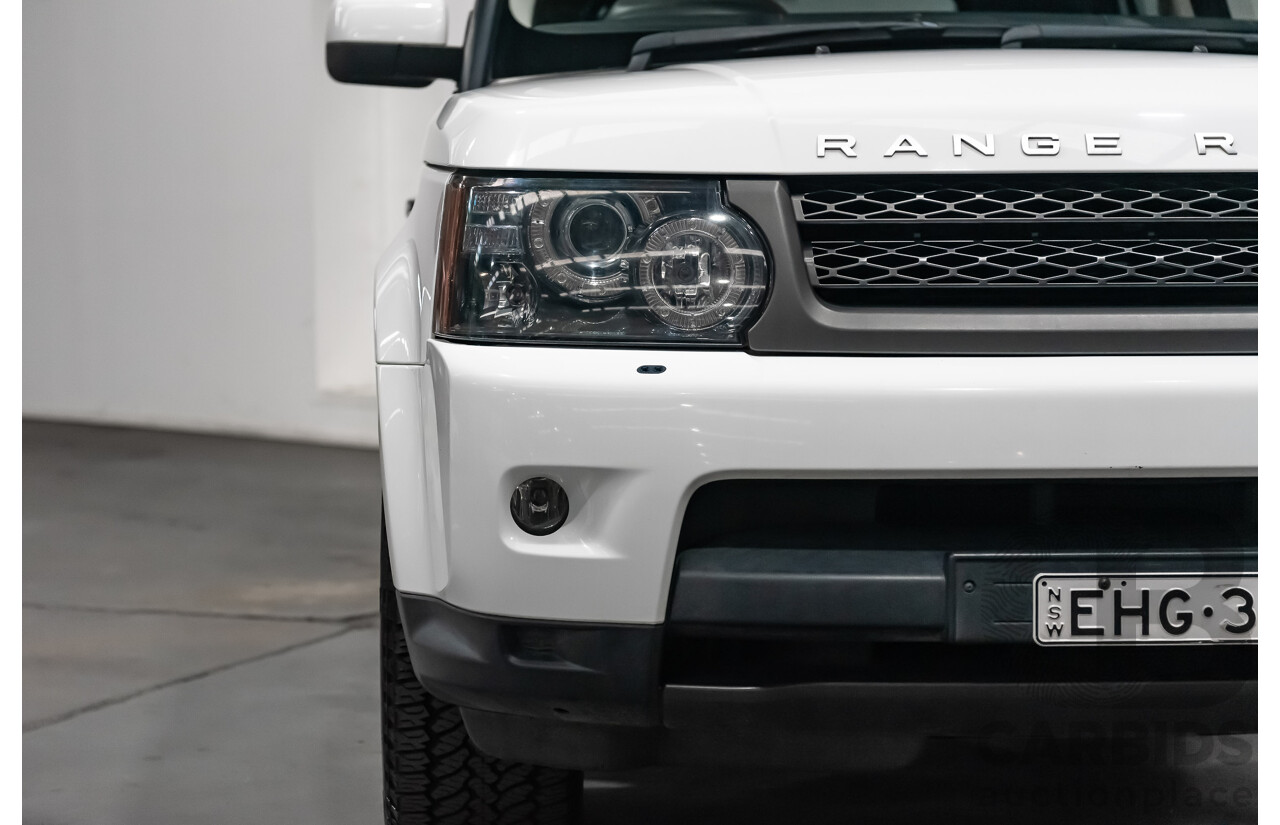 04/2011 Land Rover Range Rover Sport 3.0 TDV6 (4x4) MY10 White 4d Wagon Turbo Diesel 3.0L