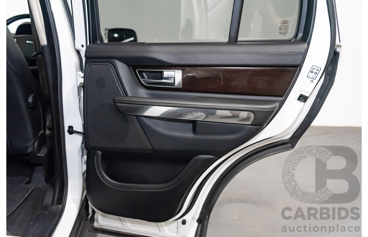 04/2011 Land Rover Range Rover Sport 3.0 TDV6 (4x4) MY10 White 4d Wagon Turbo Diesel 3.0L