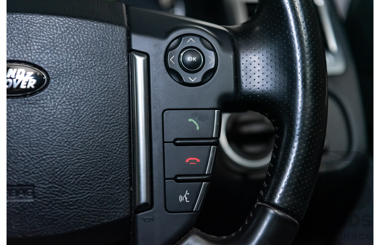 04/2011 Land Rover Range Rover Sport 3.0 TDV6 (4x4) MY10 White 4d Wagon Turbo Diesel 3.0L