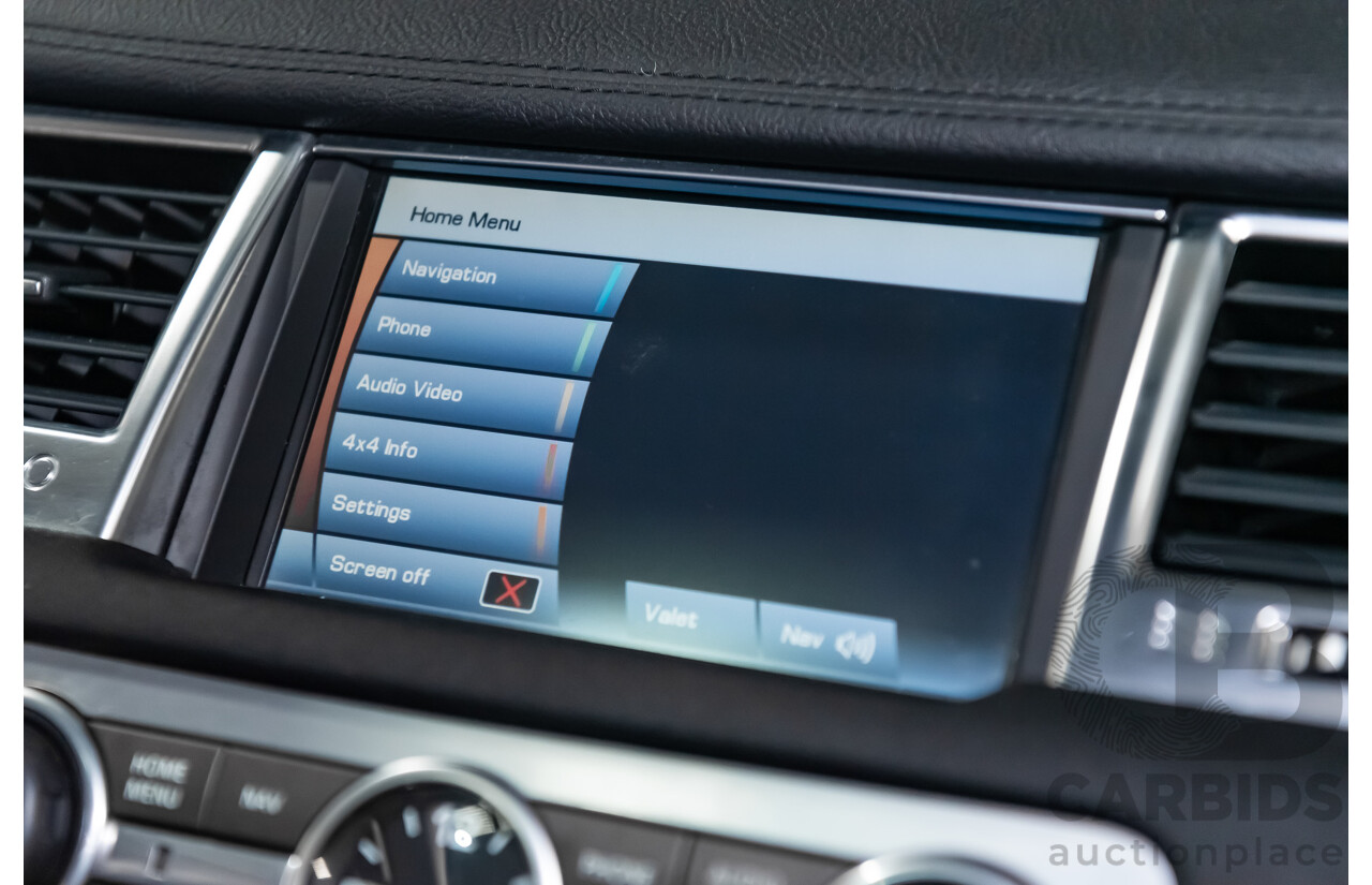 04/2011 Land Rover Range Rover Sport 3.0 TDV6 (4x4) MY10 White 4d Wagon Turbo Diesel 3.0L