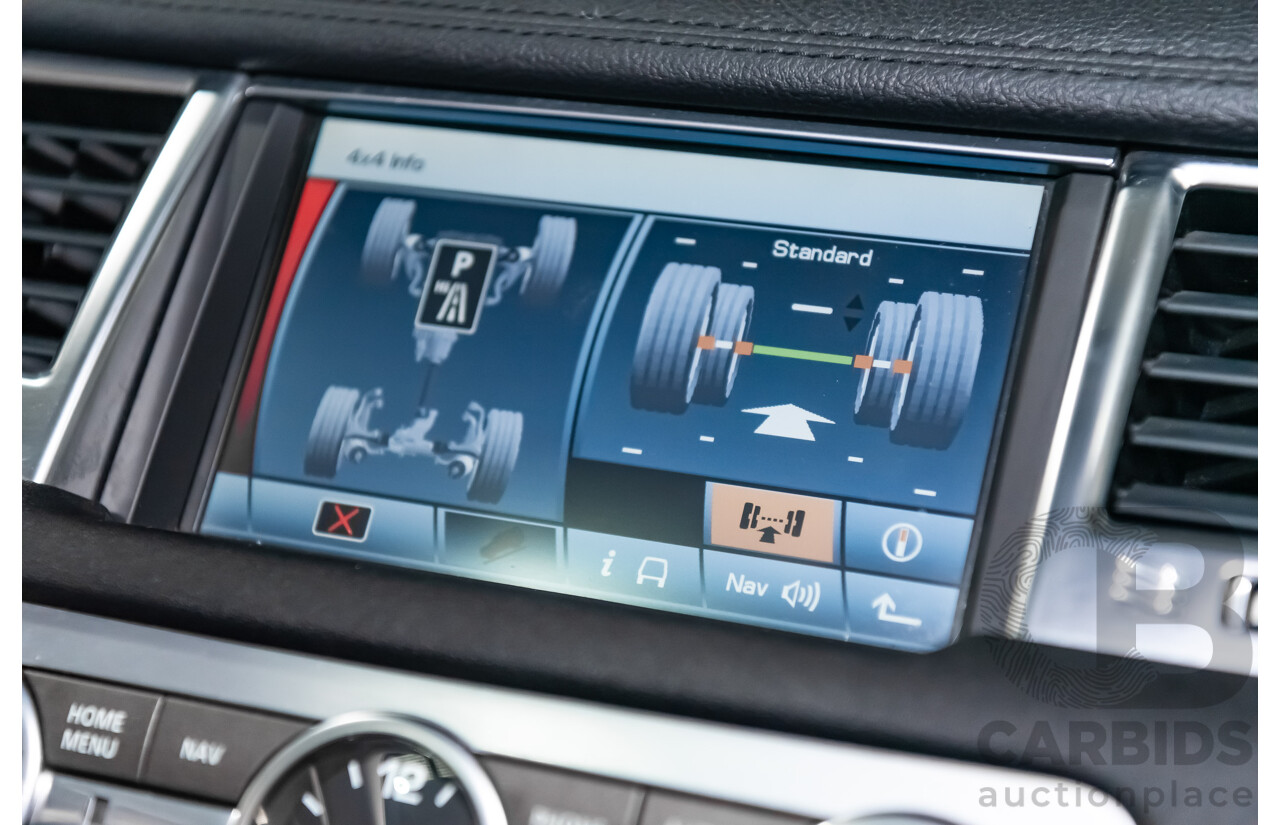 04/2011 Land Rover Range Rover Sport 3.0 TDV6 (4x4) MY10 White 4d Wagon Turbo Diesel 3.0L