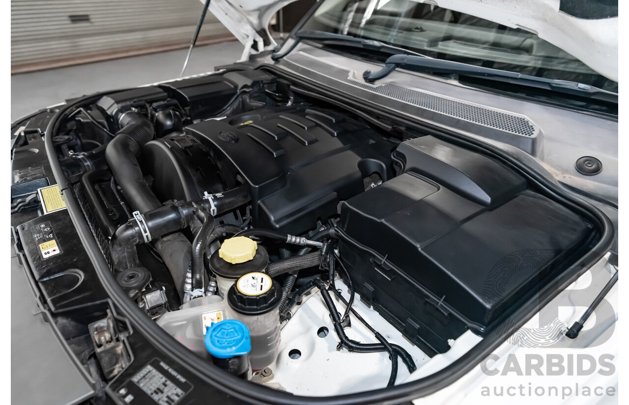 04/2011 Land Rover Range Rover Sport 3.0 TDV6 (4x4) MY10 White 4d Wagon Turbo Diesel 3.0L