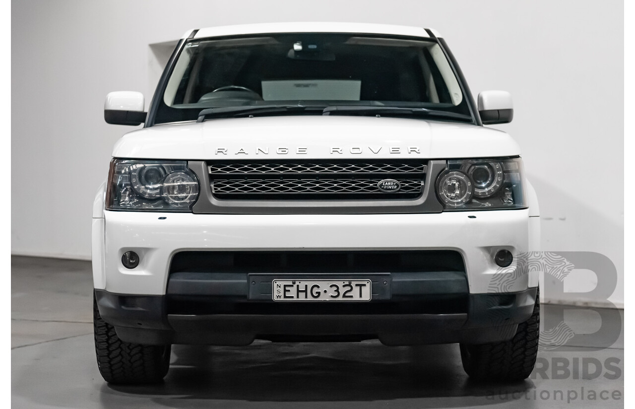 04/2011 Land Rover Range Rover Sport 3.0 TDV6 (4x4) MY10 White 4d Wagon Turbo Diesel 3.0L