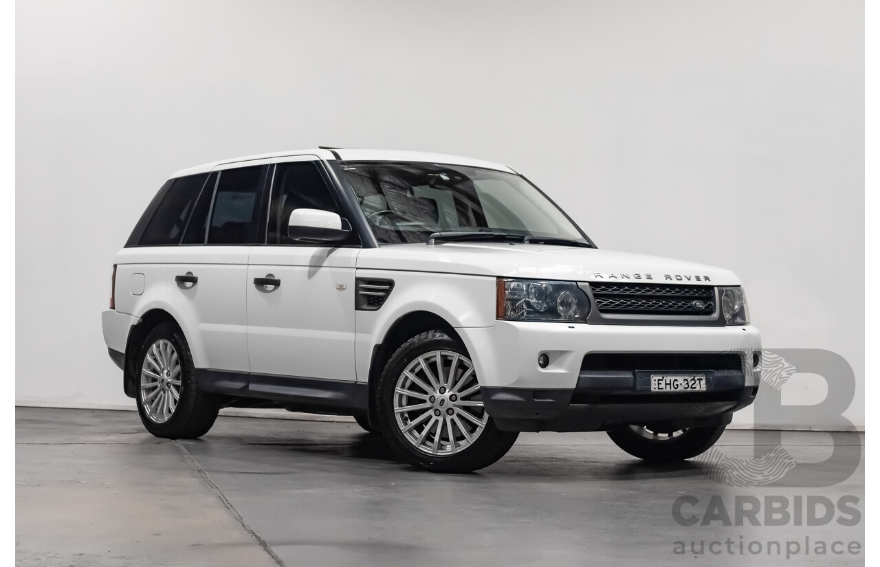 04/2011 Land Rover Range Rover Sport 3.0 TDV6 (4x4) MY10 White 4d Wagon Turbo Diesel 3.0L