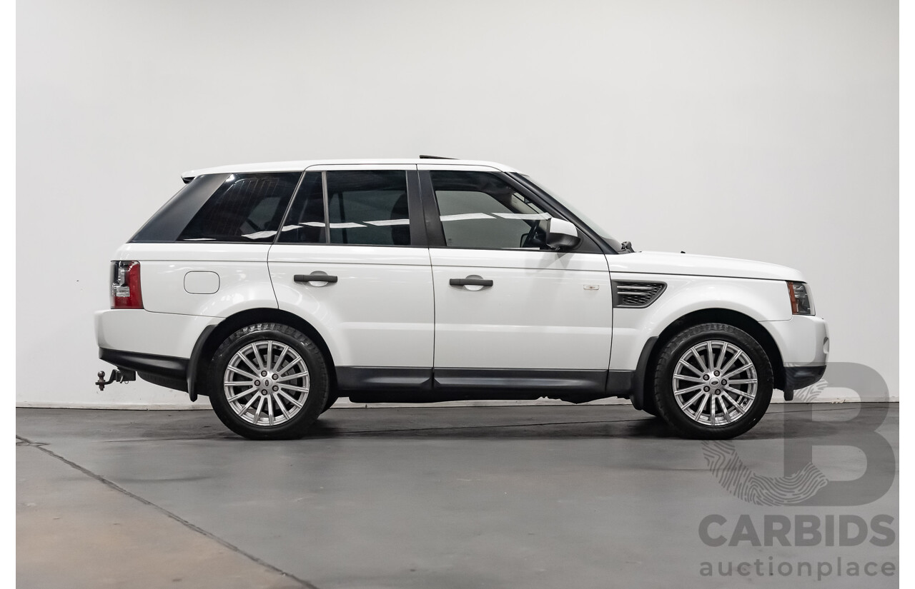 04/2011 Land Rover Range Rover Sport 3.0 TDV6 (4x4) MY10 White 4d Wagon Turbo Diesel 3.0L