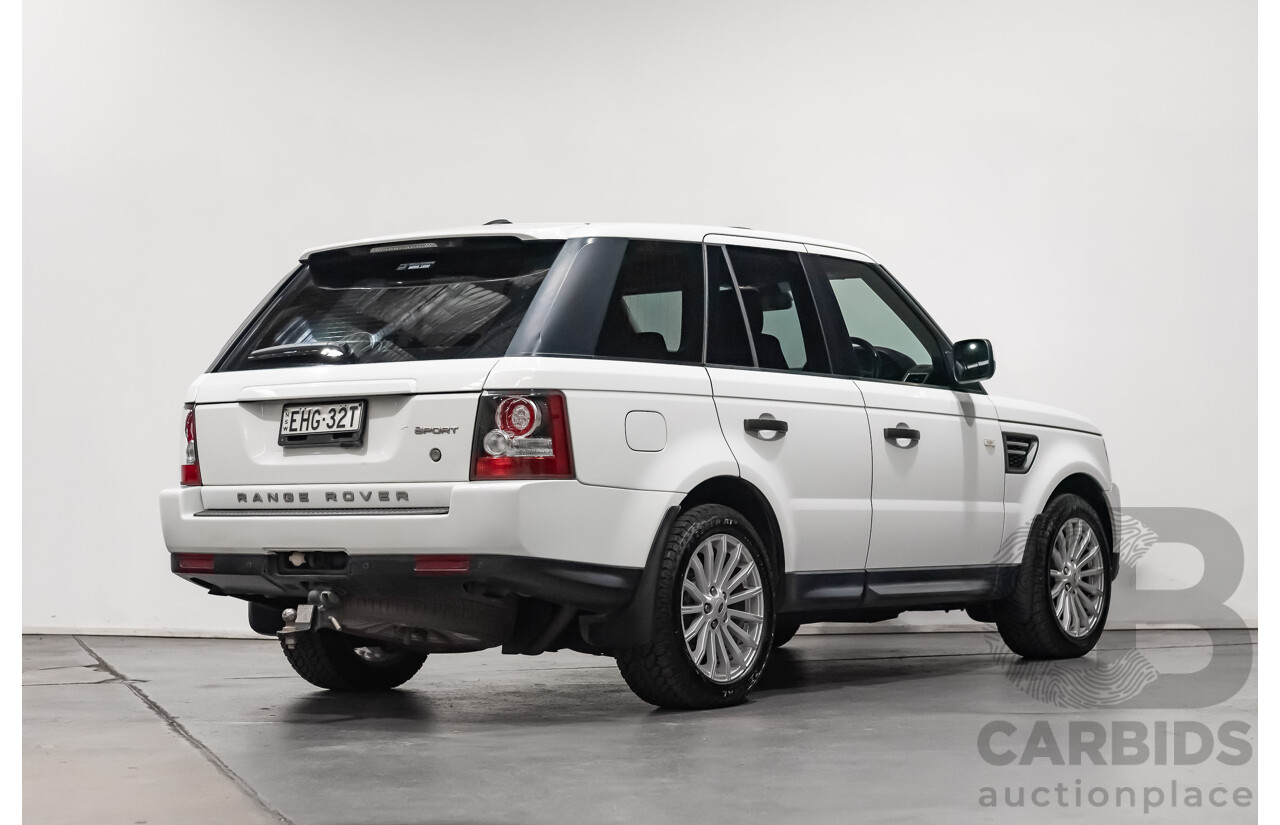 04/2011 Land Rover Range Rover Sport 3.0 TDV6 (4x4) MY10 White 4d Wagon Turbo Diesel 3.0L